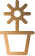 Garden and green spaces icon